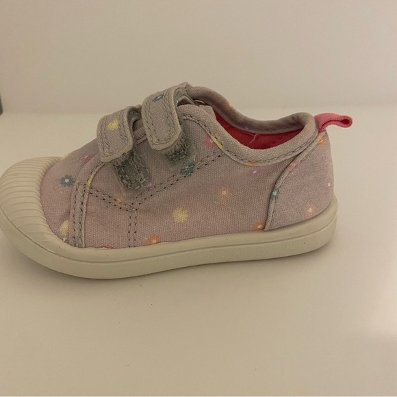 Cat and jack Toddler Parker Daisy Print Sneakers size 5 - Picture 8 of 9